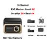 DDPAI 4K+4K New Z90 Master Dual 4K Front Rear Dual HDR for Sony Car Dash Cam ADAS Parking 5GHz WiFi Camera DVR Video Recorder
