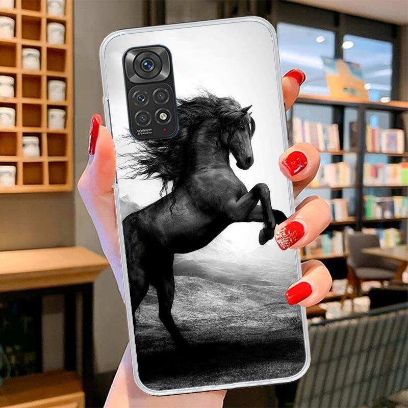 Horse Great Beauty Galloping Cover Phone Case For Xiaomi Redmi Note 15 14 13 12 11 10 Pro Plus 14S 12S 11S 11T 11E 10S Soft Fund