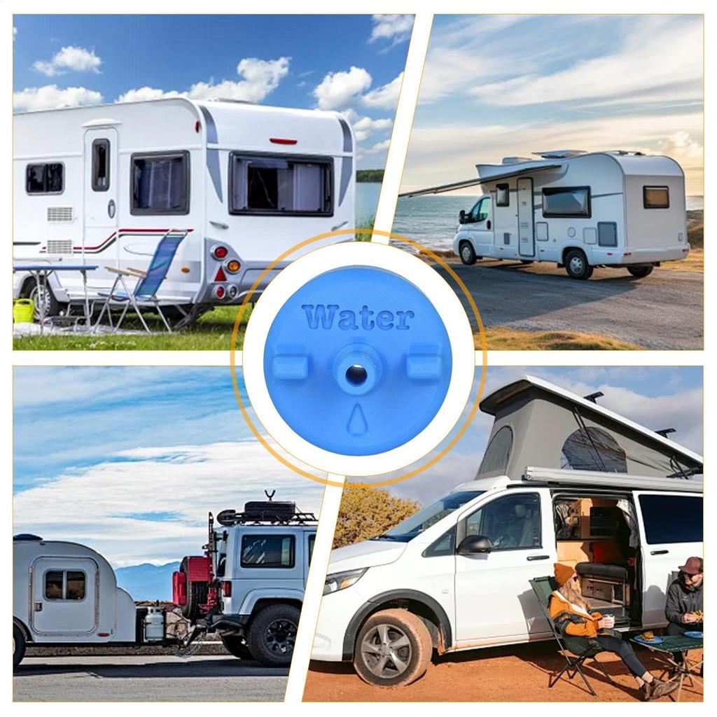 Впуск воды для автодома, адаптер-коннектор для шланга залива пресной воды для автодома, герметичный лючок-заливное отверстие для прицепа, для гидратации автодома, каравана