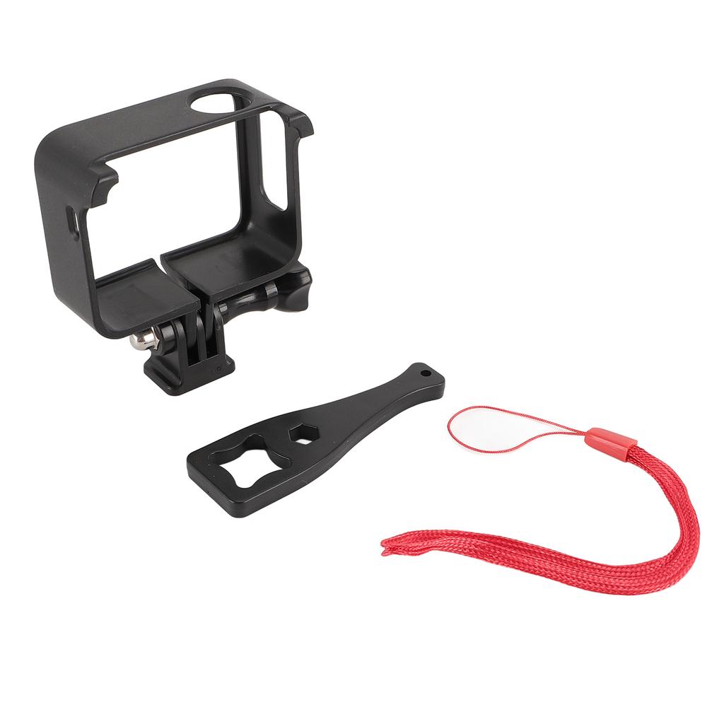 Action Camera Frame Cage for GO3 3S Drop Resistant Lightweight Sports Camera Cage Frame Housing