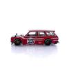Datsun Kaido 510 Wagon Carbon Fiber V2 Red, Kaido House 1/64 Scale Diecast Model Car, True Scale Miniature, KHMG063