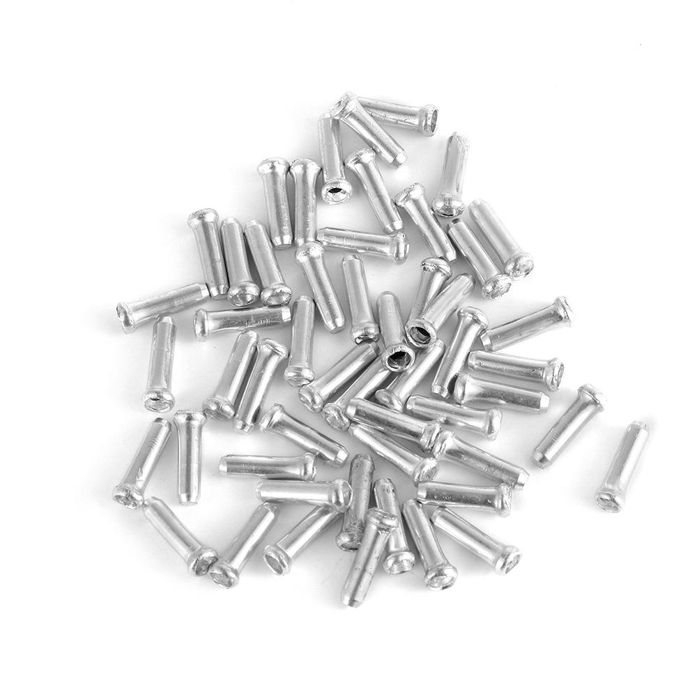 Pcs Durable Bicycle Accessories Crimps Bike Brake Wire End Cap Aluminum Alloy Shifter Cable Cover