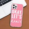 Чехол для телефона I Love Dance для Apple iPhone 11 12 13 15 14 Pro 7 XR X XS Max 8 Plus + Mini SE с индивидуальным принтом, мягкий чехол