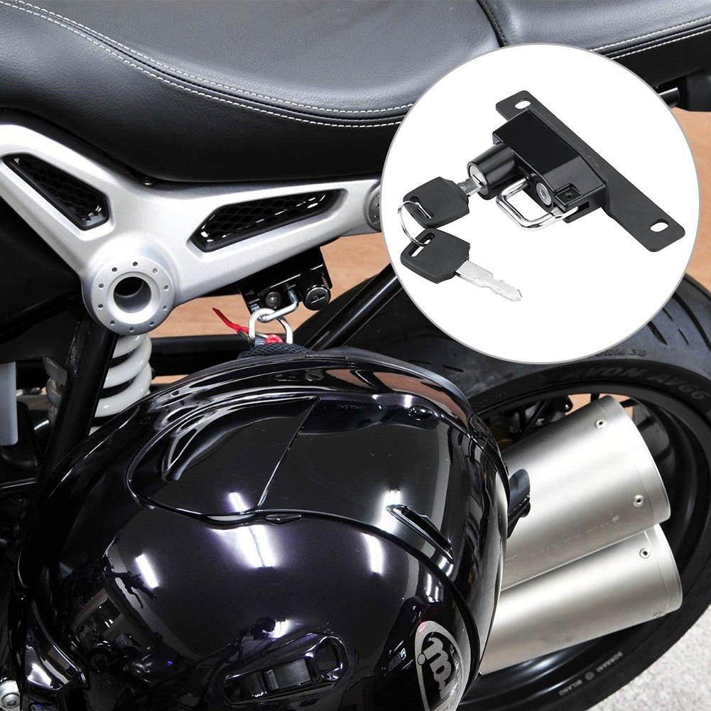 Motorcycle Left Side Alloy Helmet Lock Mount Hook for BMW R Nine T Models 2014 2016