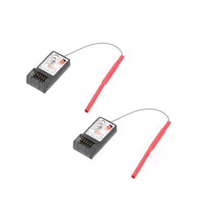 2X FlySky FS-R6B 2,4 ГГц 6-канальный приемник для передатчика FlySky TH9X FS-CT6B, Великобритания