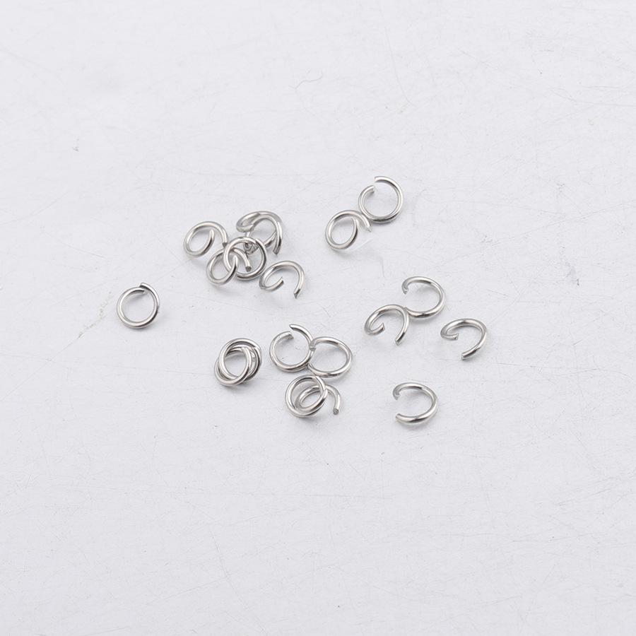 1000pcs/bag Stainless Steel Connector 3 Colors DIY Jewelry Findings s 0.5*3.5mm Jump Ring