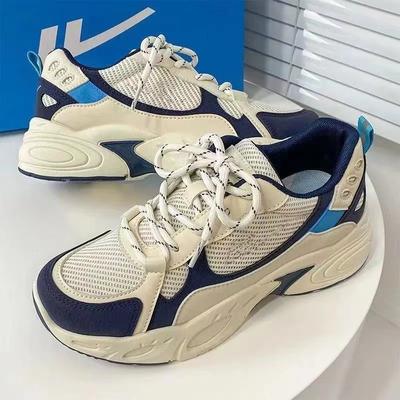 Женские туфли Daddy Shoes осень и зима, новые резиновые туфли с толстой подошвой, подходящие по цвету, на шнуровке, спортивная повседневная обувь, смешанная партия