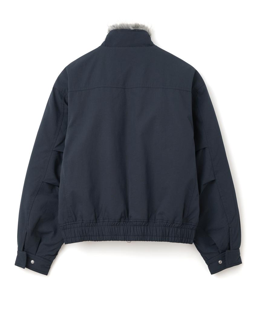 MILLO ARCHIVE Arctic Fur Harrington Jacket [Navy]