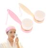 1Pc Handle Facial Washing Brush Soft Hair Exfoliating Face Cleansing Brush For Lady Face Cleaning Women