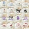 Hello Kitty Car Seat Set Plush Pillow Blanket Seatbelt Shoulder Strap For Kids