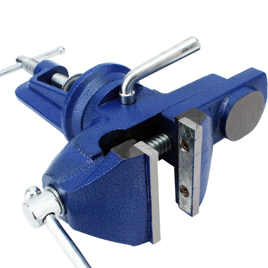 Универсальные настольные тиски 3 дюйма, настольный зажим, поворотное основание на 360°, быстрорегулируемые домашние тиски, зажимные тиски, портативные верстачные тиски для деревообработки