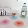 Coaster Set Coasters Gradient Colour Non-slip Acrylic Coasters Po Props Bar Cafe Desktop Decorations Mug Cup Mat
