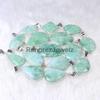 Smithsonite Pendant Sterling Silver Pendant Jewelry Bezel Pendant Mix Shape Green Smithsonite Gemstone Pendant Hemimorphite Pendant