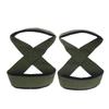 2Pcs Padded Figure 8 Straps Deadlift Weight Lifting Wrist Straps Anti-Slip Sport Fitness Power Lifters Workout Pull-Ups Straps