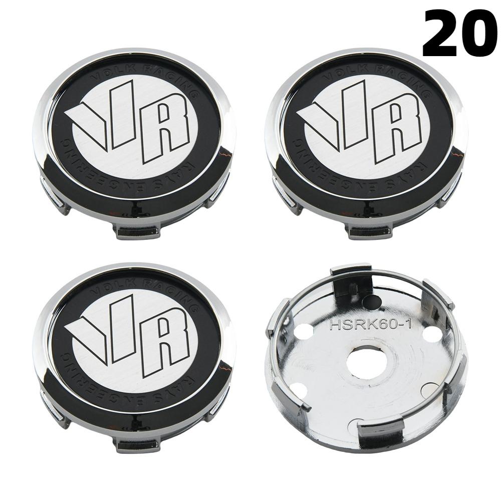 1Set/4PCS OD 60MM / ID 56MM Rim Caps RAYS VOLK VR Logo Wheel Center Cap Wheel Cover Hub caps Sport Car Tire Accessories