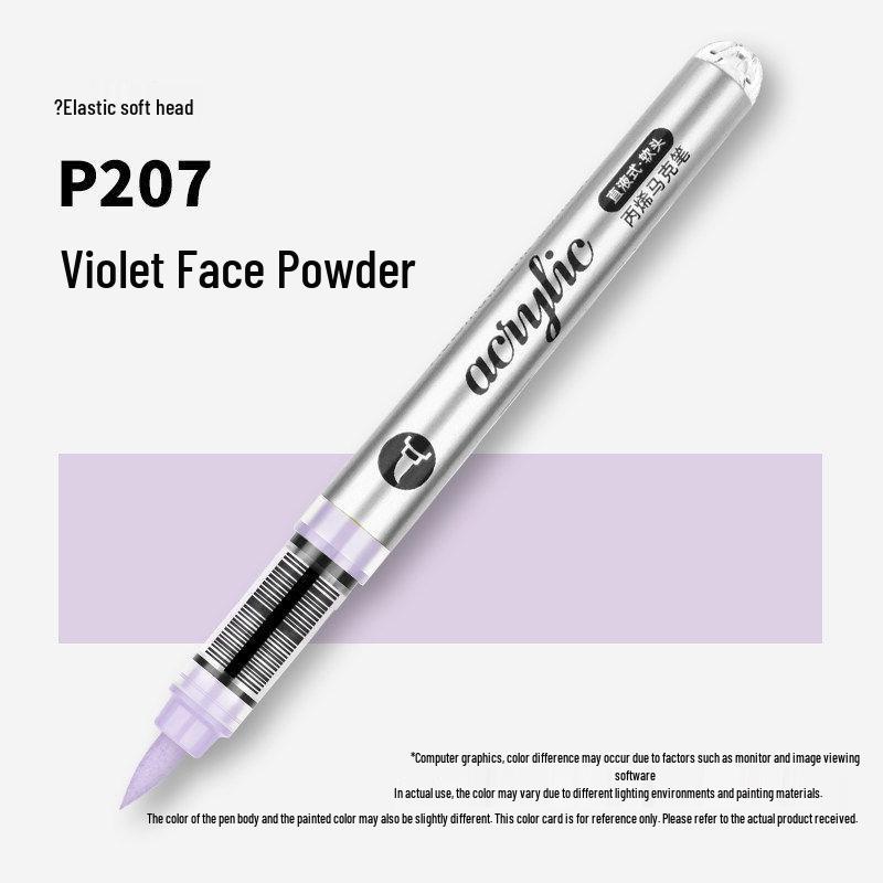 60-Color Soft Tip Acrylic Markers, Opaque & Layerable for Art Students, Watercolor Pens