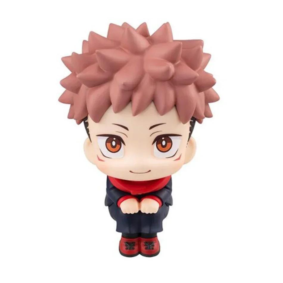 10cm Jujutsu Kaisen Anime FigureYuji Itadori Gojo Satori Fushiguro Megumi Kugisaki Kawaii Toy PVC Model Action Figure Gifts