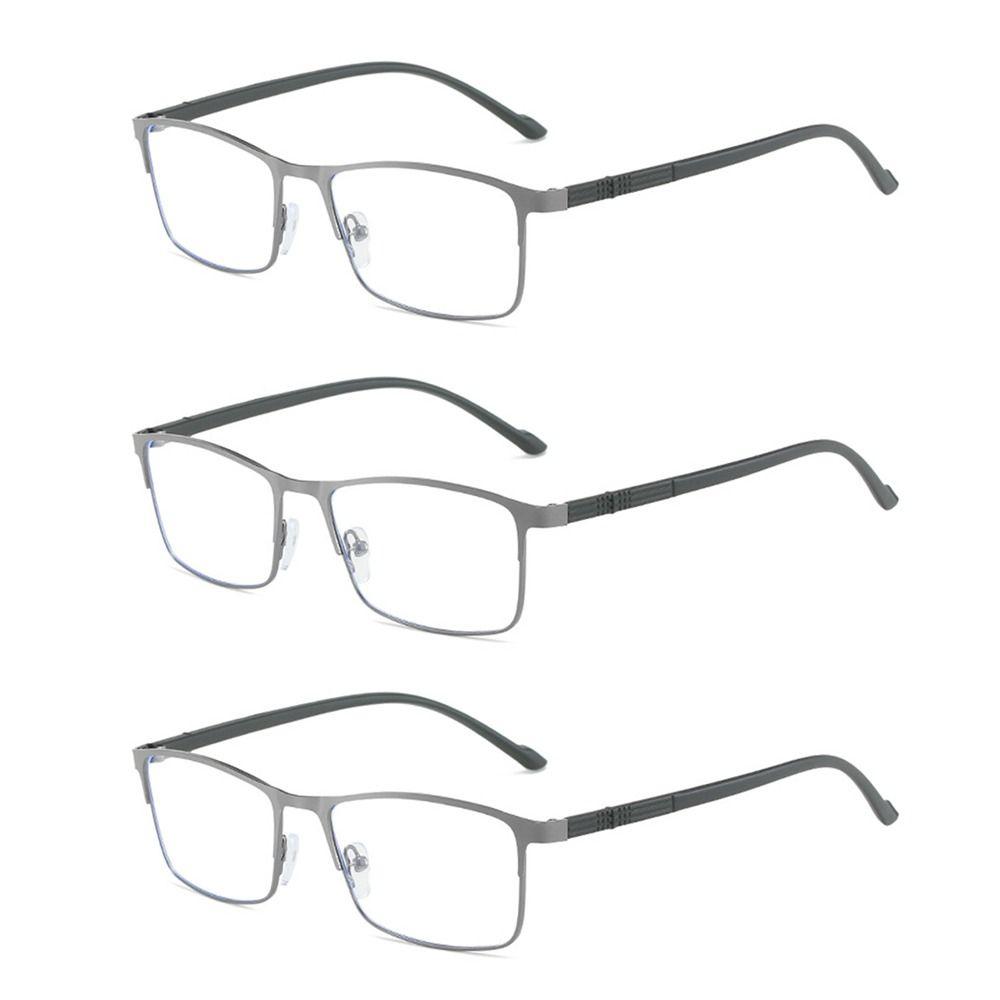 New Fashion Full Frame Metal Ultra Light Myopia Glasses Vision Care Eyeglasses Blue Light Blocking