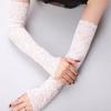 Summer Ice Silk Sleeves, Sunscreen Women's Gloves, UV Protection, Driving Dance, Long Arm Protection Sleeves