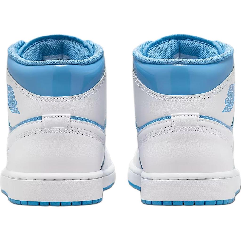 Jordan Air  1 Mid Se Basketball Training Shoes Kids Sneakers Blue White EZ2142-114_20250522105320