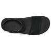 UGG Goldenstar Коровья Разделенная Кожа Стильная Сандалия Женская Черная 1136783-BLK