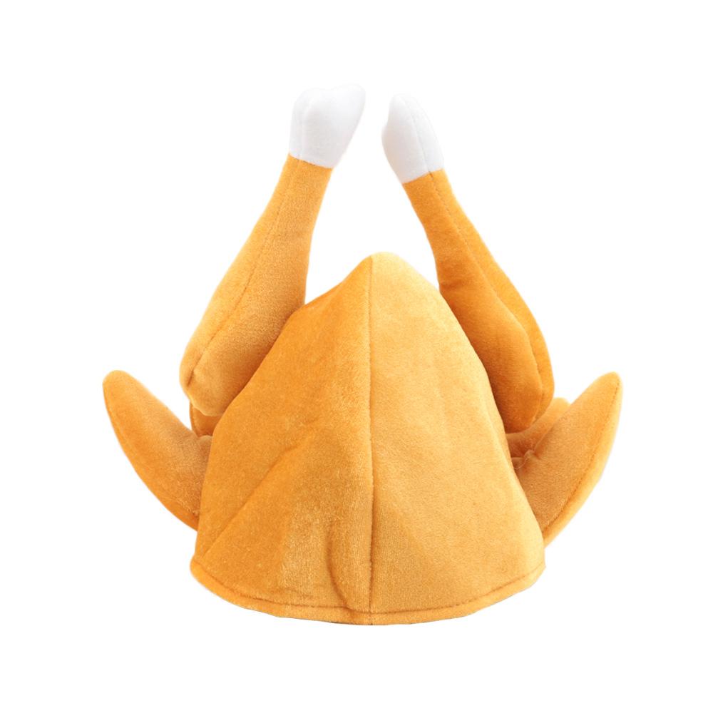 Soft Roasted Party Caps Turkey Hat Thanksgiving Day Festival Costume