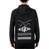Nike MILER Мужские куртки Черная с капюшоном Умеренная Другое DM4721-010