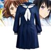 Черный костюм для косплея Йохане Маки для школьницы, аниме, школьная форма