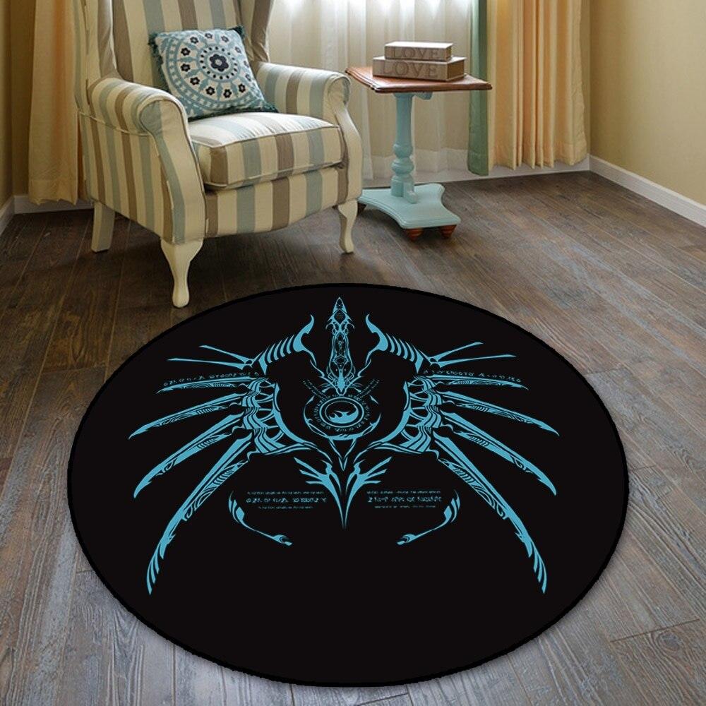 Magic Circle Fate Black Butler Floor Rug Doormat Round Carpet Room Bedroom Kitchen Living Room Non-slip Mat Cosplay Gift