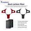 Real Soft Carbon Fiber Sticker For Alfa Romeo 159 2005-2019 2020 2025 2025 2025 LHD RHD Car Steering Wheel Button Frame Trim