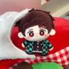 10cm Anime Demon Slayer Kimetsu No Yaiba Plush Kamado Tanjiro Agatsuma Zenitsu Hashibira Inosuke Tomioka Giyuu Pendant Doll Toys