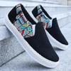Men's casual shoes summer low-top fisherman shoes canvas shoes board shoes men's one-pedal lazy shoes cloth shoes trendy men's shoes