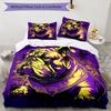 3pcs Omega Psi Phi logo6 pattern bedding set duvet cover set includes duvet cover &pillowcases, perfect all season bedroom decoration & gift