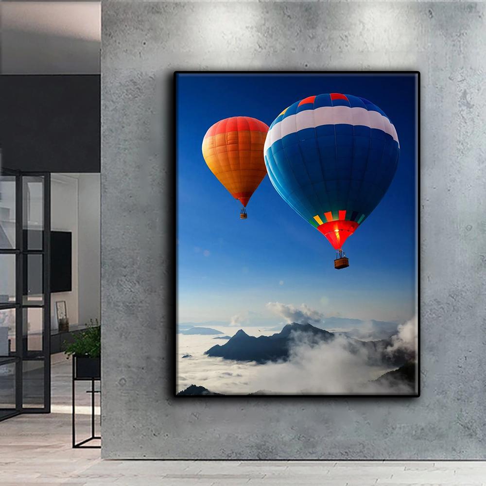 Популярная 5D Diy вышивка крестиком картина с воздушным шаром полная дрель набор для вышивки крестом настенная наклейка домашний декор