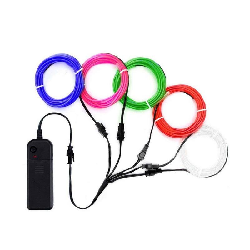 1 To 2/3/4/5/6/7 Splitter Connector For EL Wire Electroluminescent Light Conected With Inverter Cable LED Neon Light Wiring