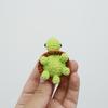 Funny Novelty Little Turtle Doll Crochet Keychain Pendant Creative Car Keyrings Exquisite Backpack Decoration Accessories Gifts