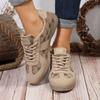 Classic Lace Up Spring and Autumn Women's Casual Sports Shoes Low-top Breathable and Wear-Resistant Sports Shoes 35-43