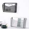 Wall Mount File Hanging Organizer,1 Pocket Metal Mesh Home Folder Binder Holder Magazine Mail Sorter Rack