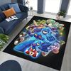 1 шт. Коврик для офисного кресла с дизайном из аниме и мультфильма Mega Man, нескользящий ковер для домашнего декора, гостиной, спальни, игровой комнаты - Идеальный подарок для фанатов.Y013