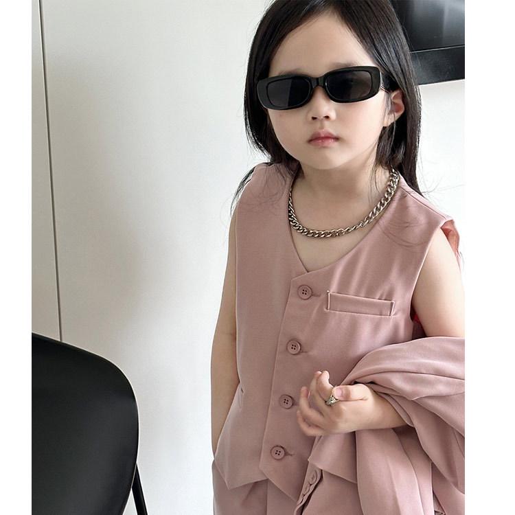 Осень 2025 Девочки Костюм-конфетка из 3 предметов - Блейзер в корейском стиле