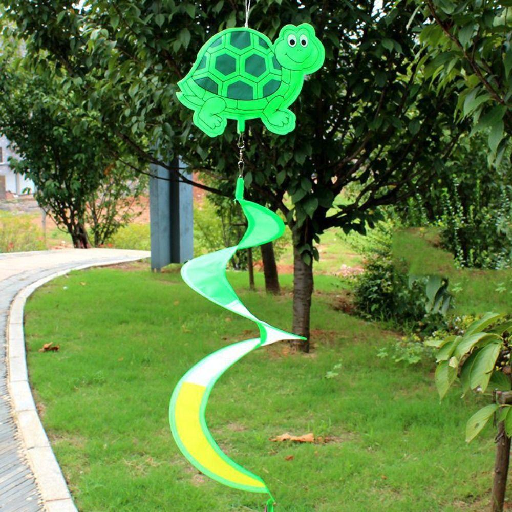 No Toxic Animal Windmill Colorful Spiral Windchimes Cute Wind Spinner Partie