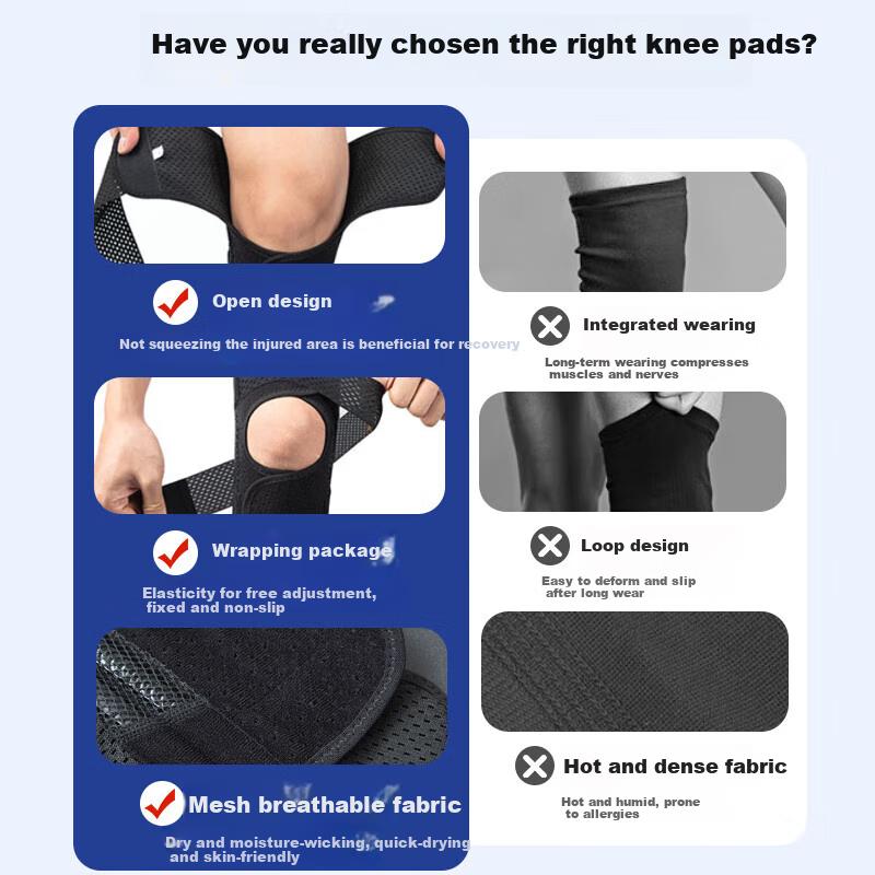 Li-Ning Knee Pads for Sports Running, Men And Women, Specialized for Meniscus, Basketball, Soccer, Hiking, Patella Protection, Knee Gear And Equipment