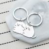 Hanging Jewelry Couple Keychain Hug Cat Dog Dog Cat Keychain  Valentine's Day Gift