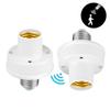 E27 LED Infrared Motion Detection Light Sensor Light Bulb Switch Home E27 Lamp Holde Smart Switch Lamp Socket Adapter