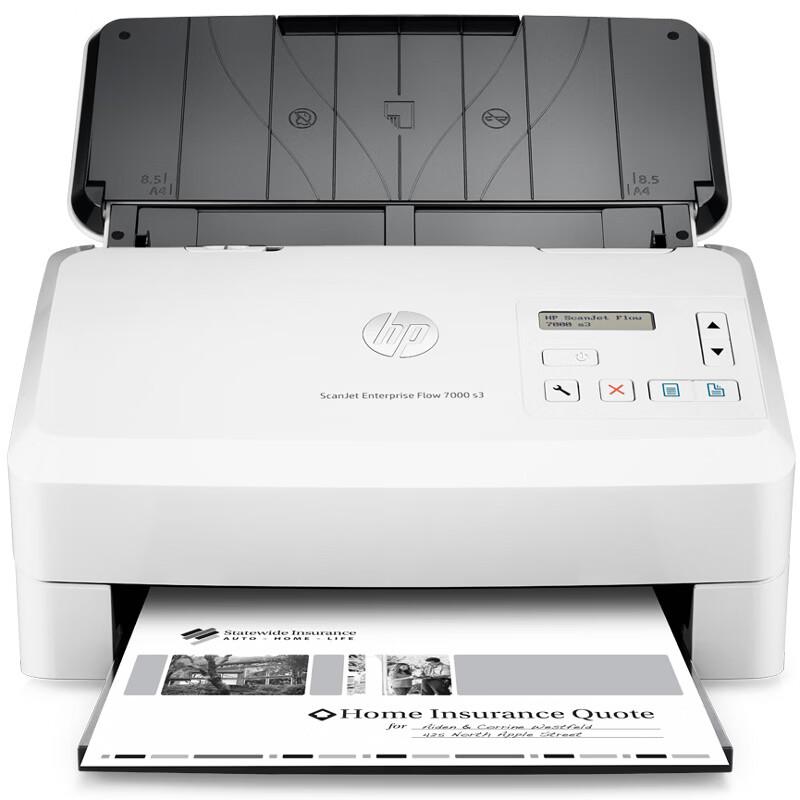 HP 7000 s3 High-Speed A4 Duplex Color Scanner CN plug (adapter included)