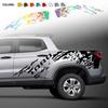 Наклейки на боковую часть кузова пикапа для Fiat Toro Rach Ultra Грузовик Графика Брызги Гранж Декор Наклейка Багажник Виниловая Крышка Авто Аксессуары