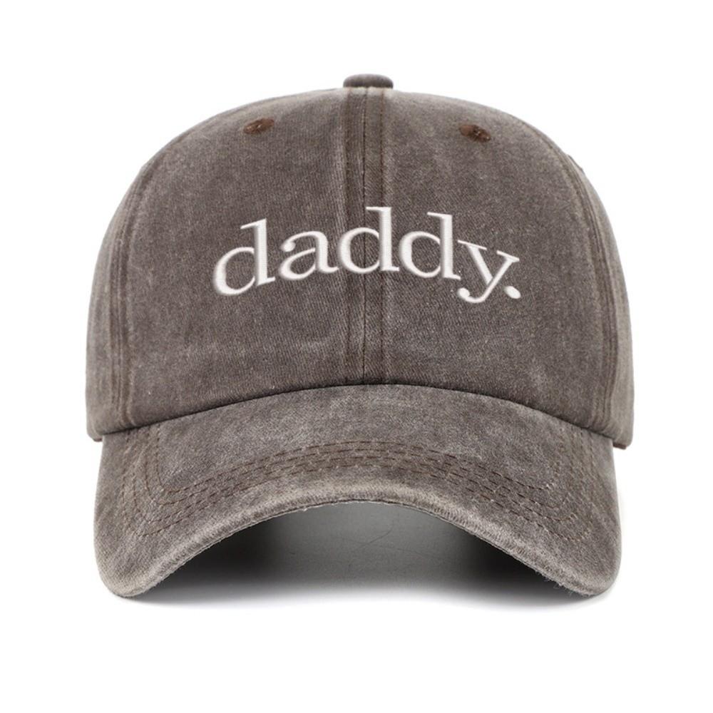 Adjustable daddy. Embroidery Caps Vintage Baseball Cap Fashion Sport Visors Cap Father's Gift