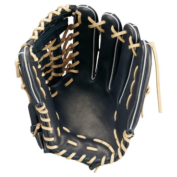 ZETT NeoStatus Hard Baseball Glove Utility Right Hand Throw Night Black x Pastel Brown Size 6 BPGB12680N