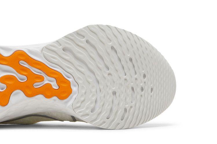 Men's Sneakers Nike React Infinity Run Flyknit 3 White Grey Kumquat White/Particle Grey-Kumquat-Photon Dust