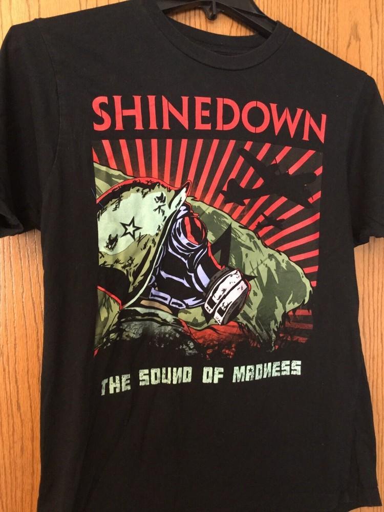 Retro Shinedown Black Cotton All size S-5XL Gift For Fans T-Shirt OM198 Unisex T-Shirt
